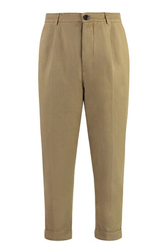 Adam Stretch Cotton Chino Trousers - Dondup - Modalova