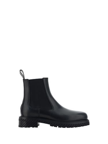 Off-White Combat Chelsea Boots - Off-White - Modalova