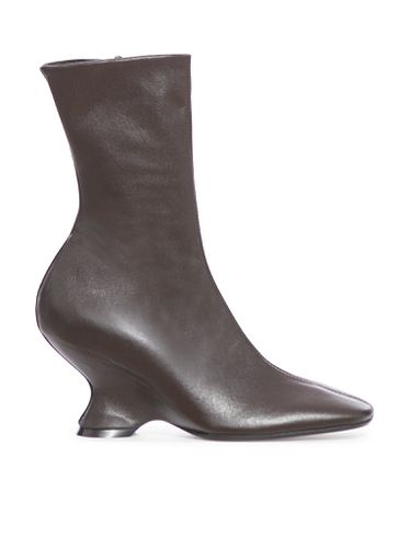 Dries Van Noten Leather Ankle Boots - Dries Van Noten - Modalova