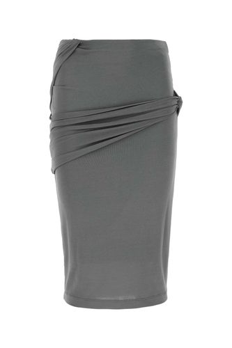 Givenchy Grey Crepe Skirt - Givenchy - Modalova