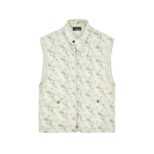 Stone Island Printed Brushed Gilet - Stone Island - Modalova