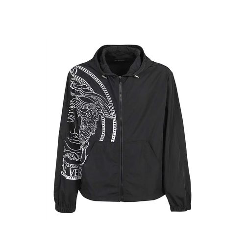 Versace Medusa Printed Windbreaker - Versace - Modalova