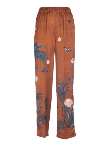 Forte_Forte Elastic Waist Printed Trousers - Forte Forte - Modalova