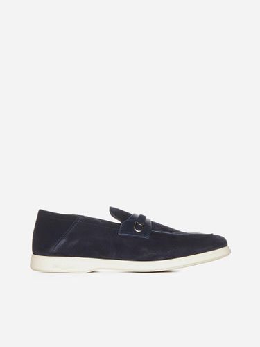 Ferragamo Drame Nubuck Loafers - Ferragamo - Modalova