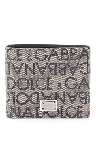 Jacquard Logo Wallet - Dolce & Gabbana - Modalova