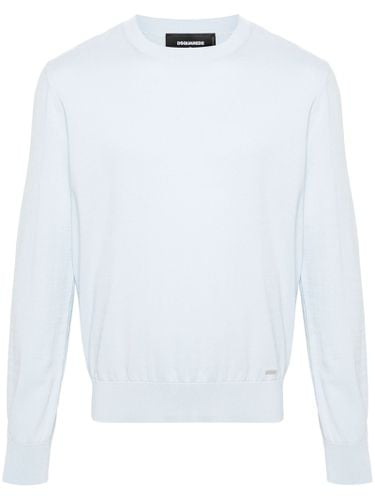 Dsquared2 Baby Blue Cotton Jumper - Dsquared2 - Modalova