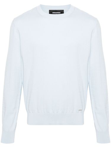 Dsquared2 Baby Blue Cotton Jumper - Dsquared2 - Modalova