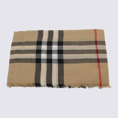 Burberry Archive Beige Wool Scarf - Burberry - Modalova