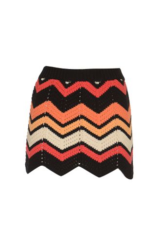 Alanui Cotton Blend Miniskirt - Alanui - Modalova