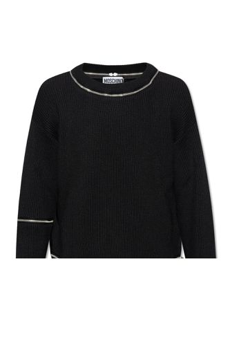 Moschino Wool Sweater With Zips - Moschino - Modalova