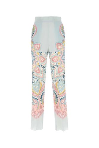 Etro Printed Silk Pant - Etro - Modalova