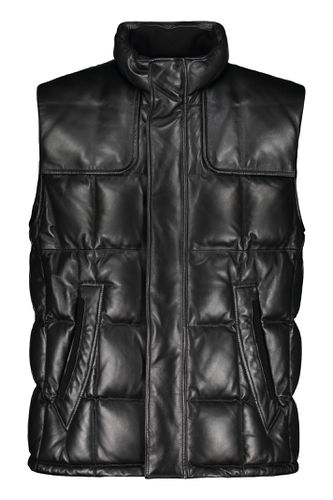 Brett & Sons Leather Vest - Brett & Sons - Modalova