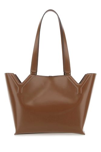 Brown Leather Yy West Shoulder Bag - BOYY - Modalova