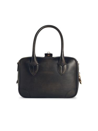 Vita Black Leather Top Case - Golden Goose - Modalova