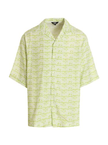 GCDS waved Logo Shirt - GCDS - Modalova