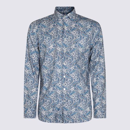 Etro Blue Cotton Shirt - Etro - Modalova