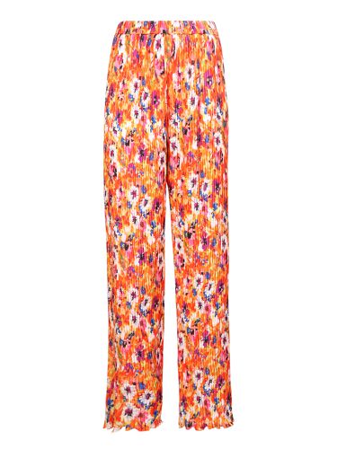 MSGM Floral Print Wide Trousers - MSGM - Modalova