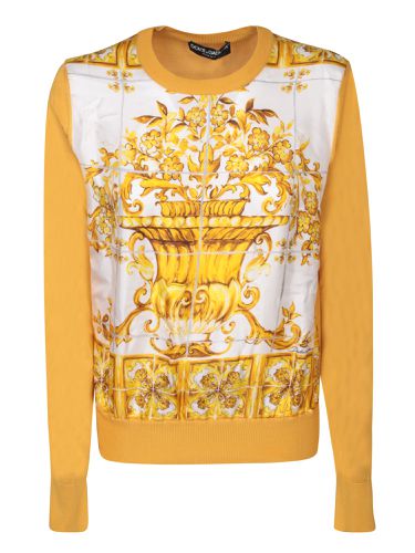 Maiolica Sweater - Dolce & Gabbana - Modalova