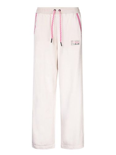 Velvet Drawstring Track Pants - Moncler Grenoble - Modalova