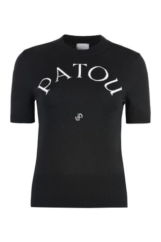 Patou Logo Knitted T-shirt - Patou - Modalova
