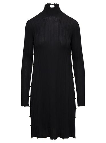 Knit Mini Dress Long Sleeves - Bottega Veneta - Modalova