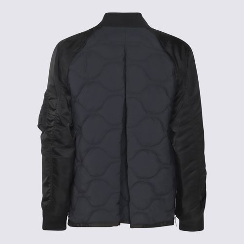 Sacai Black Nylon Casual Jacket - Sacai - Modalova