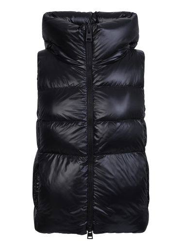 Hooded Quilted Zip-up Padded Gilet - Herno - Modalova