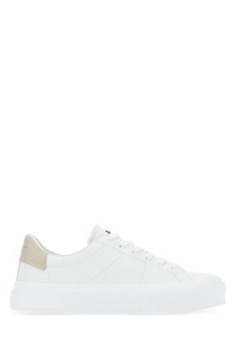 White Leather City Sport Sneakers - Givenchy - Modalova