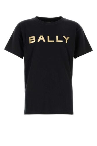 Bally Black Cotton T-shirt - Bally - Modalova