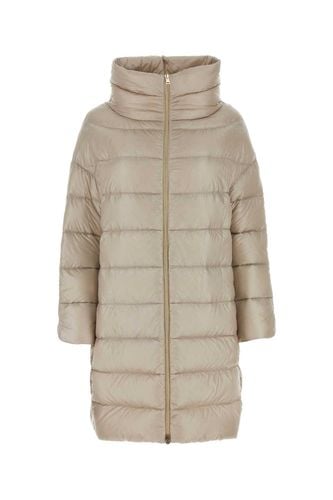 Sand Nylon Matilde Down Jacket - Herno - Modalova