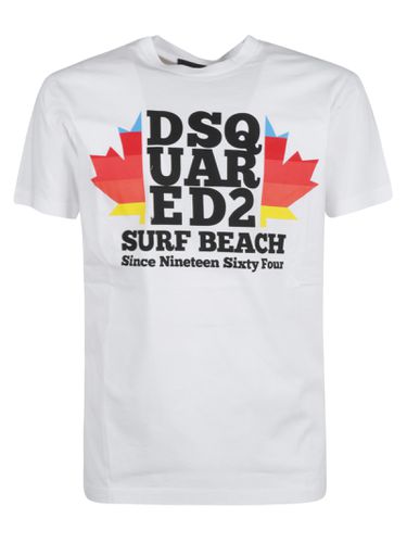 Dsquared2 D2 Surf Beach T-shirt - Dsquared2 - Modalova