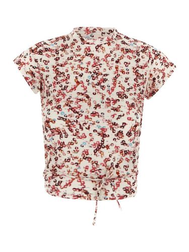 Printed Stretch Viscose Juvia Top - Marant Étoile - Modalova