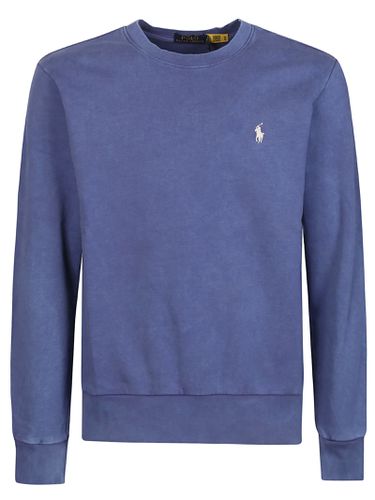 Air Force Blue Cotton Sweatshirt - Polo Ralph Lauren - Modalova