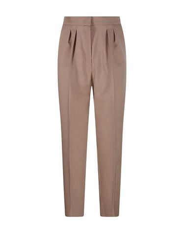 Max Mara Brown Verbano Trousers - Max Mara - Modalova