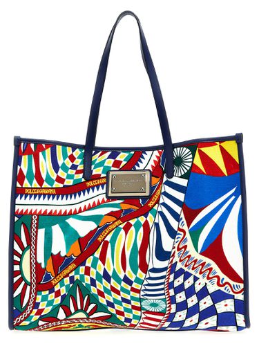 Carretto Psychedelic Large Shopping Bag - Dolce & Gabbana - Modalova