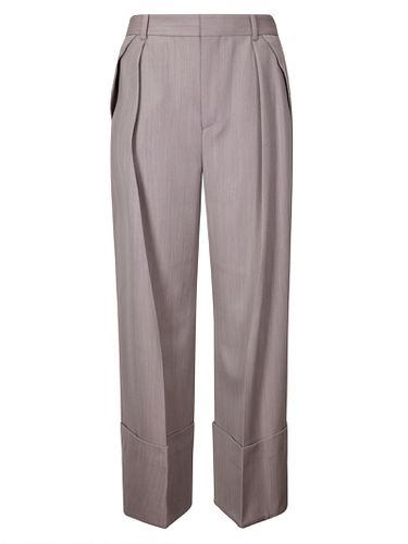 Wide Leg Turn - Up Trouser - Victoria Beckham - Modalova