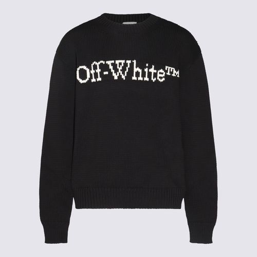 Off-White Black Cotton Knitwear - Off-White - Modalova