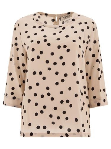 All-over Dot Printed Crewneck Top - 'S Max Mara - Modalova