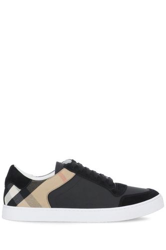 House Check Lace-up Sneakers - Burberry - Modalova