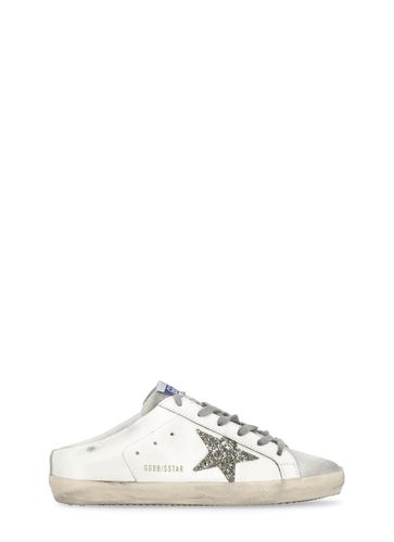 Super-star Leather Mules - Golden Goose - Modalova