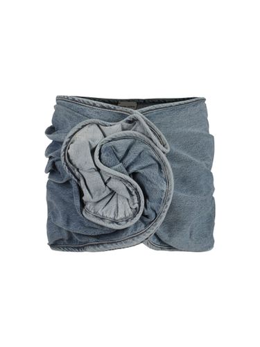 Magda Butrym Denim Mini Skirt - Magda Butrym - Modalova