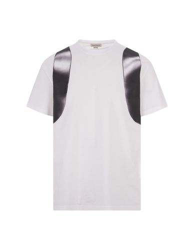 T-shirt With Back Maxi Seal Logo - Alexander McQueen - Modalova