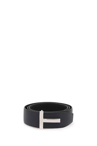 Tom Ford Grainy Leather Belt - Tom Ford - Modalova