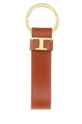 Tod's Brick Leather Keyring Tods - Tod's - Modalova