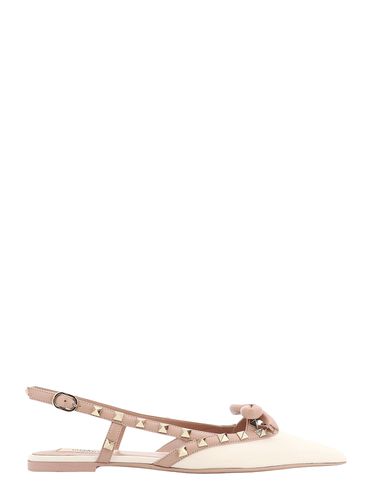 Rockstud Bow Ballerinas - Valentino Garavani - Modalova