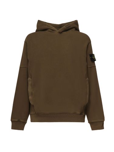 Oversized Sweatshirt With Hood - Stone Island - Modalova