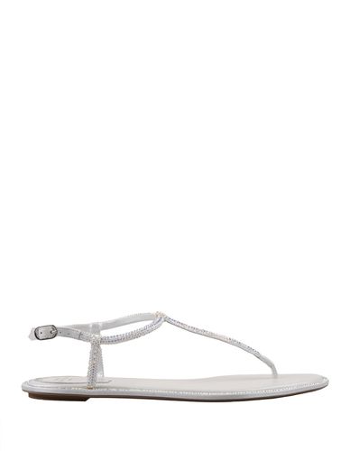 René Caovilla White Diana Sandals - René Caovilla - Modalova