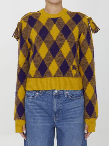 Burberry Argyle Wool Pullover - Burberry - Modalova