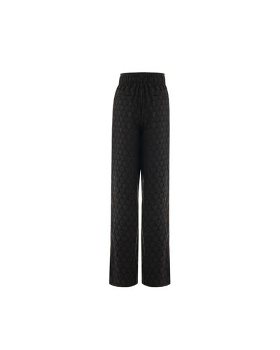 Wide Leg Trousers With High Waist - John Richmond - Modalova