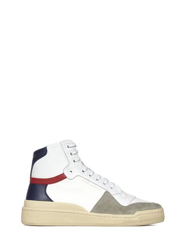 Saint Laurent Sl24 Mid-top Sneakers - Saint Laurent - Modalova